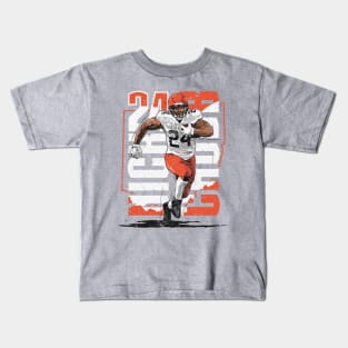 Nick Chubb Cleveland Vertical Name Kids T-Shirt